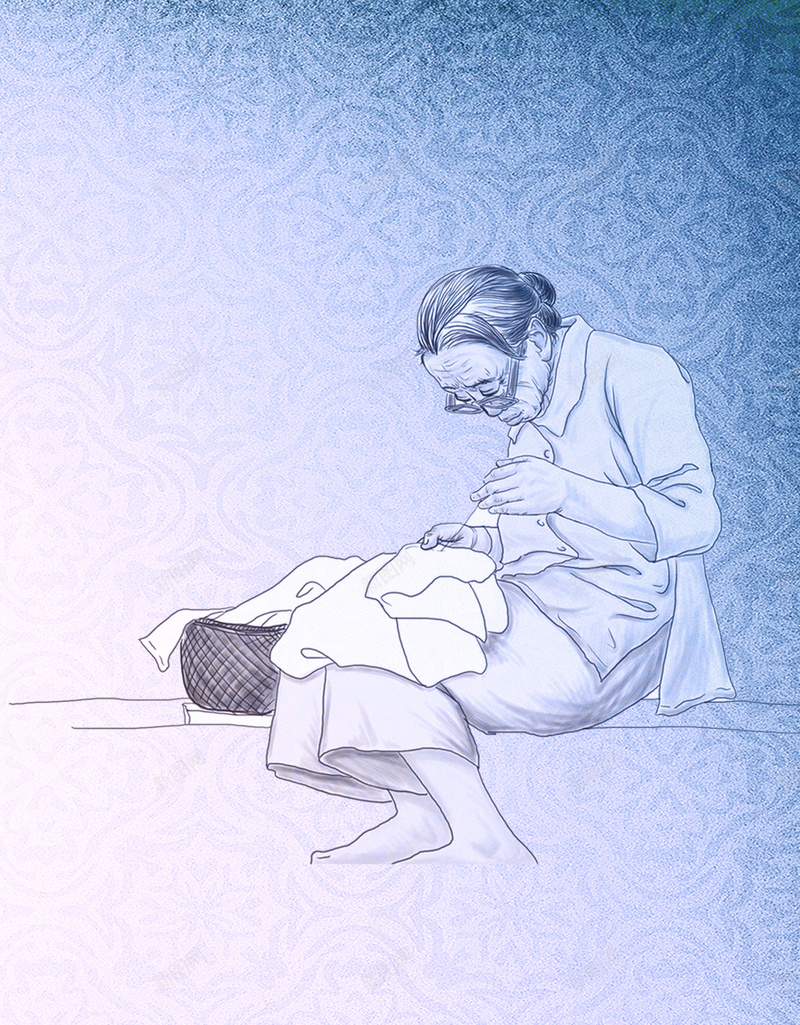 手绘蓝色母亲缝衣服场景H5背景psd设计背景_88icon https://88icon.com 手绘 蓝色 母亲 蓝底 稠子 缝衣 服场景 感恩母亲节 母亲节快乐 Mothers Day 感谢
