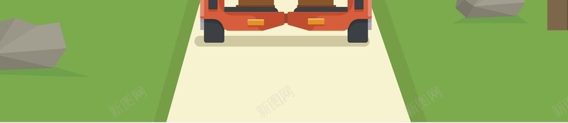 扁平重力车蓝色简约插画背景jpg设计背景_88icon https://88icon.com 简约背景 蓝色背景 扁平 手绘 风景 重力车 插画 背景