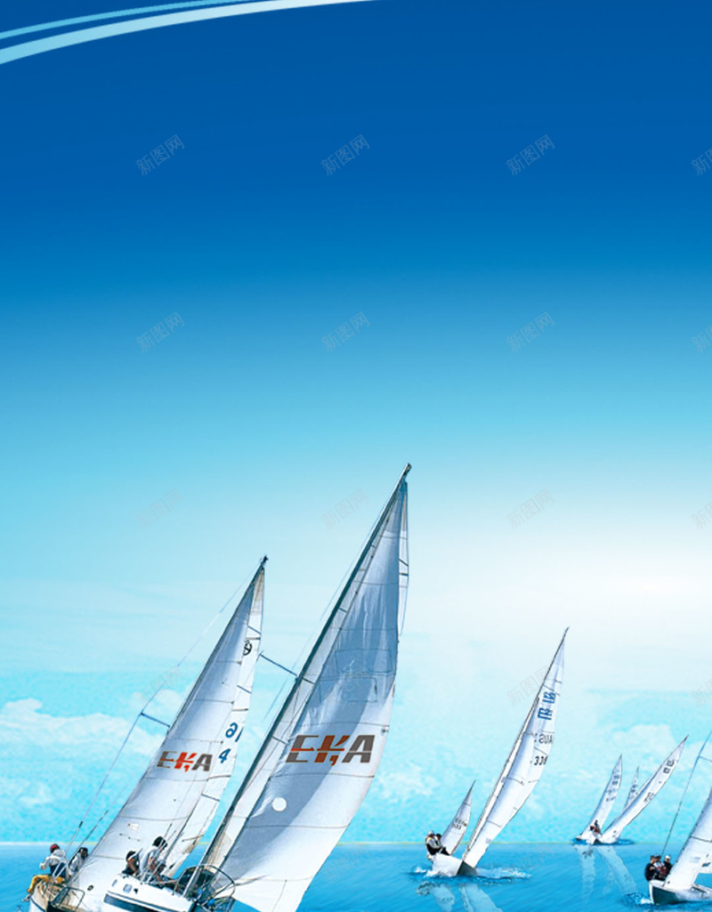 大海上的帆船PSD分层H5背景jpg设计背景_88icon https://88icon.com 大海 海水 帆船 船 摄影 放心感 PSD分层 H5背景 风景