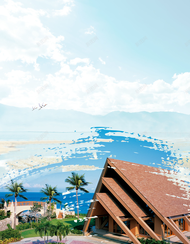 海南三亚夏季旅行海报背景素材jpg设计背景_88icon https://88icon.com 海南 海南旅游 三亚 三亚旅游 海南风景 海南景色 海南旅行社 海南旅游传单