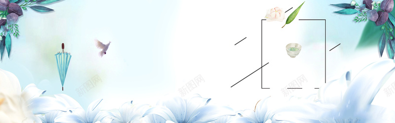 秋季上新服装美妆唯美蓝色淘宝海报背景psd设计背景_88icon https://88icon.com 秋季女装上新 秋季上新 秋季促销 唯美 秋天 秋季海报 首页海报 新品 秋装上新 促销海报 时尚
