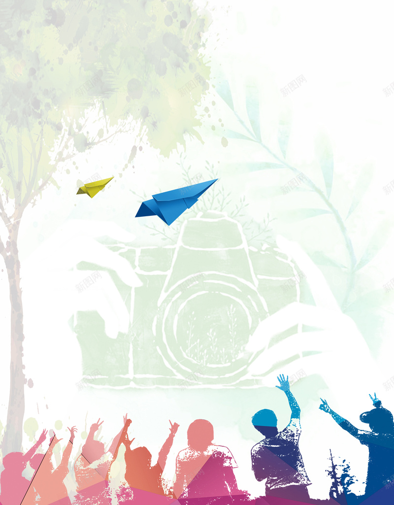 小清新6月毕业季校园文化宣传海报背景素材psd设计背景_88icon https://88icon.com 小清新 毕业季 6月 文化 校园 宣传 海报 背景 素材