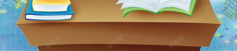 卡通中考倒计时海报psd设计背景_88icon https://88icon.com 中考倒计时 高考标语 冲刺 学生 高考 书本 课桌 卡通 笔