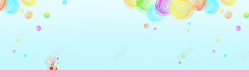 可爱蜡笔手绘背景psd设计背景_88icon https://88icon.com 可爱 蜡笔 手绘 简约文艺 海报banner 卡通 童趣