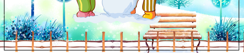蓝色卡通大寒二十四节气传统节日psd设计背景_88icon https://88icon.com 二十四节气 传统节日 卡通 大寒 蓝色 雪景 雪人 堆雪人