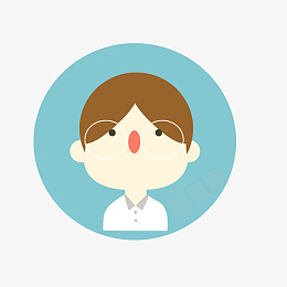 用户扁平人物头像pngpng免抠素材_88icon https://88icon.com 卡通风格 微信头像 用户头像 卡通人 简洁风 ui 圆形 平面 扁平 现代 用户 简单