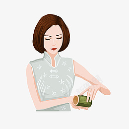 手绘民国动漫卡通旗袍女png免抠素材_88icon https://88icon.com 手绘 民国动漫 卡通 旗袍美女