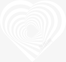 几何旋转爱心png免抠素材_88icon https://88icon.com 爱心 桃心 几何 旋转