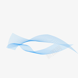 简约抽象动感线条png免抠素材_88icon https://88icon.com 线条 抽象 彩色 波浪
