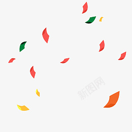 彩纸元素漂浮png免抠素材_88icon https://88icon.com 碎片漂浮 多彩 彩带 彩色 漂浮