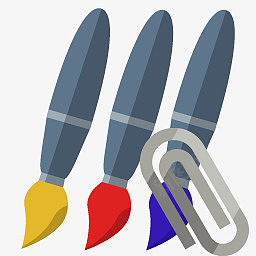 刷附件平的图标png免抠素材_88icon https://88icon.com brush attachment 刷 附件