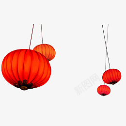 红色小灯笼喜庆png免抠素材_88icon https://88icon.com 红色 小灯笼 喜庆 年味