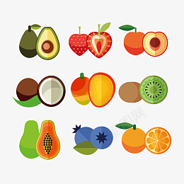 手绘卡通水果插画png免抠素材_88icon https://88icon.com 手绘 卡通 水果 插画