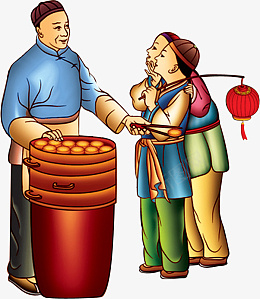 手绘民间食品糕点国潮风png免抠素材_88icon https://88icon.com 手绘 民间食品 糕点 国潮风