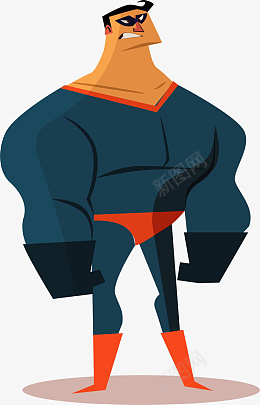 肌肉发达的超级英雄ai免抠素材_88icon https://88icon.com 矢量png 英雄 超级英雄 英雄人物 肌肉 肌肉英雄