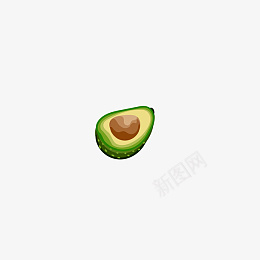 手绘插画蔬菜1个牛油果png免抠素材_88icon https://88icon.com 手绘 插画 蔬菜 1个 牛油果