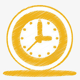 YellowclockIconpng免抠素材_88icon https://88icon.com yellow timer clock