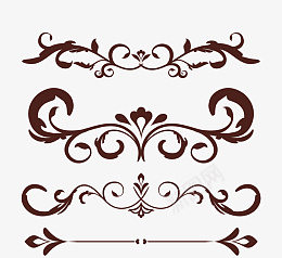 欧式花纹巴洛克装饰图案png免抠素材_88icon https://88icon.com 华丽 印花 古典 图案 底纹 手绘 曲线 植物 欧式 简约 线条 艺术 花卉 花纹 装饰 金边