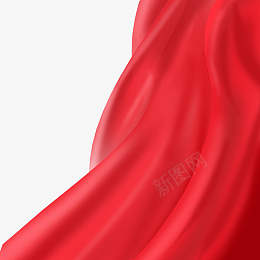 红色免扣飘带素材png免抠素材_88icon https://88icon.com 飘带 红色 党建 装饰