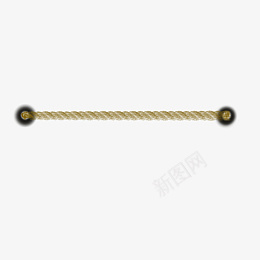黄色结实麻绳骄png免抠素材_88icon https://88icon.com 结实绳子 结实麻绳 螺旋绳子 黄色绳子 黄色麻绳