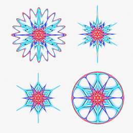 圆形几何对称花纹素材png免抠素材_88icon https://88icon.com 几何线条 圆形花纹 几何对称 抽象花纹 华丽花纹 花纹底纹