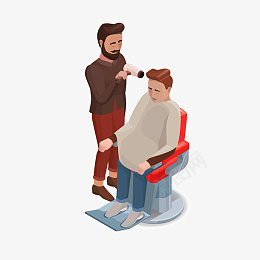 矢量理发发廊发型人物eps免抠素材_88icon https://88icon.com 矢量 理发 发廊 发型 人物 免抠图PNG
