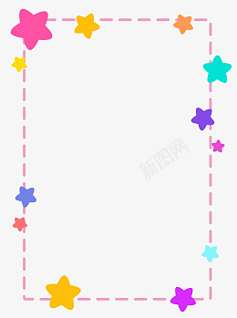 手绘卡通星星边框png免抠素材_88icon https://88icon.com 手绘卡通星星边框 手绘 卡通 星星边框