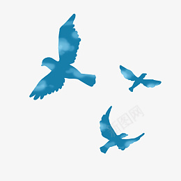 蓝色天空云朵和平鸽PNGpng免抠素材_88icon https://88icon.com 卡通手绘 国家安定 和平鸽 建党节 建军节 81 党建 八一 剪影 图案 建军 翅膀 鸟类 鸽子 党