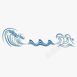 简约线条手绘水波纹元素png免抠素材_88icon https://88icon.com 手绘波纹 简约水纹 手绘 水纹 线条