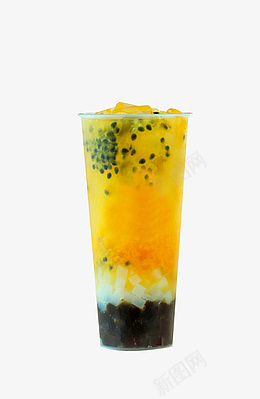 百香果双响炮png免抠素材_88icon https://88icon.com 奶茶 果茶 饮品 果汁