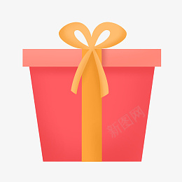 蝴蝶结装饰礼物途png免抠素材_88icon https://88icon.com 贵重礼物 包装盒 蝴蝶结 卡通 礼品 礼物 礼盒 立体 粉色 设计 黄色