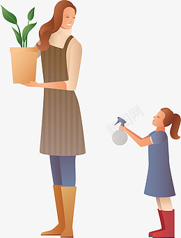 女士端着植物盆摘eps免抠素材_88icon https://88icon.com 盆摘 矢量盆摘 植物 植物盆摘 盆摘PNG