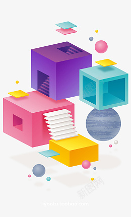 三维装饰元素不规则图形立体几何png免抠素材_88icon https://88icon.com 三维 立体几何 不规则图形 装饰元素