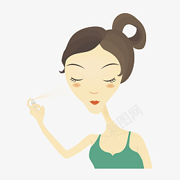 喷爽肤水的女孩矢量插画png免抠素材_88icon https://88icon.com 矢量美妆人物 卡通人物 少女美妆 知性女孩 化妆品 卡通人 护肤水 治愈系 爽肤水 女人 女性 护肤 文艺 甜美 美容 人