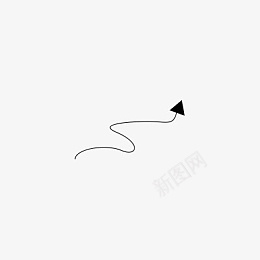 钢笔画的箭头png免抠素材_88icon https://88icon.com 箭头 PNG素材 黑白 线条