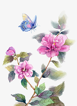 国风水墨手绘花蝴蝶免抠png免抠素材_88icon https://88icon.com 国风 水墨 手绘 花 蝴蝶 免抠