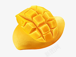 手绘插画芒果装饰水果psd免抠素材_88icon https://88icon.com 手绘 插画 芒果 装饰