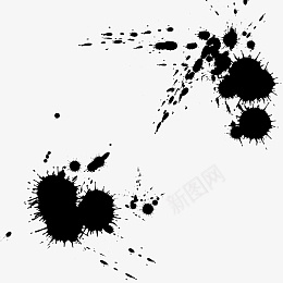 黑色喷溅墨水插画png免抠素材_88icon https://88icon.com 卡通墨水 喷溅墨水 喷墨 墨汁 墨点 墨痕 水彩 水粉 泼墨 涂料 涂鸦