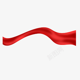 大红色丝绸png免抠素材_88icon https://88icon.com 丝带 丝绸 红色 缎带 飘带