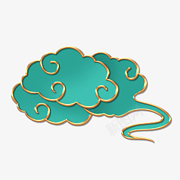 喜庆祥云可用素材png免抠素材_88icon https://88icon.com 祥 云 素 材