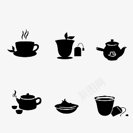 中国风古风茶文化png免抠素材_88icon https://88icon.com 水墨茶具 水墨茶叶 中国风 茶文化 古风 图标