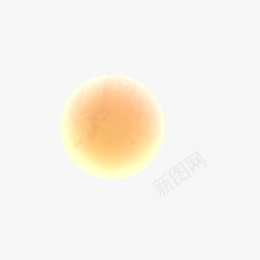 中秋发光月亮png免抠素材_88icon https://88icon.com 月亮 中秋节 发光 橙黄