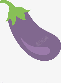 茄子紫茄子png免抠素材_88icon https://88icon.com 茄子 紫茄子 紫色 蔬菜