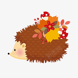 秋季秋天的刺猬和秋叶png免抠素材_88icon https://88icon.com 飘落的黄叶 刺猬秋叶 卡通蘑菇 可爱刺猬 刺猬 秋叶 秋天 秋季 蘑菇 金秋 飘落