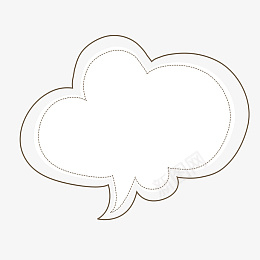 云形白色底对话框png免抠素材_88icon https://88icon.com 云形 白色底 对话 框