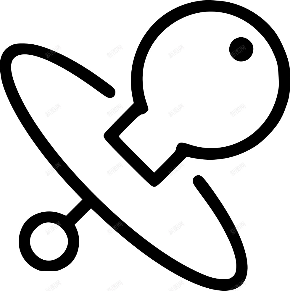 安抚奶嘴png免抠素材_88icon https://88icon.com 安抚奶嘴