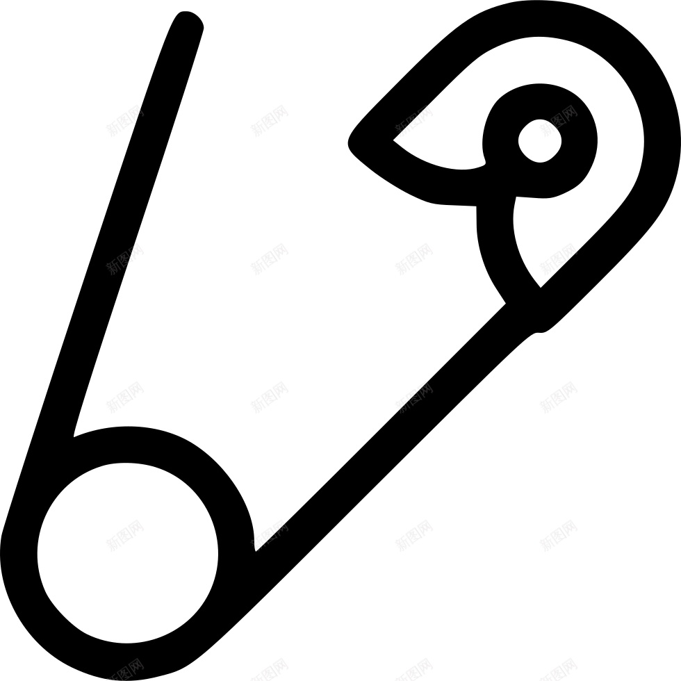 安全别针png免抠素材_88icon https://88icon.com 安全别针