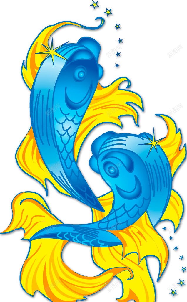 黄道第十二宫双鱼宫png免抠素材_88icon https://88icon.com 双鱼宫 黄道第十二宫