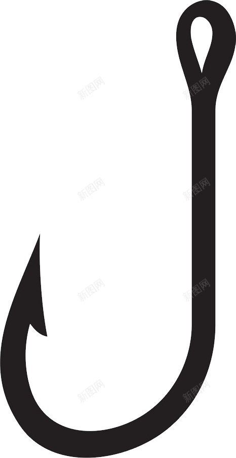 鱼钩钓钩png免抠素材_88icon https://88icon.com 钓钩 鱼钩