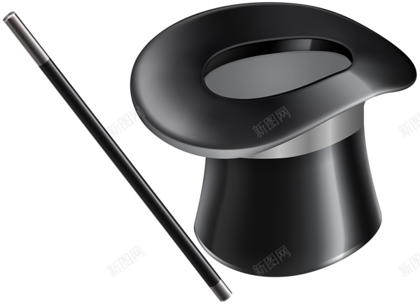 魔法帽魔术帽png免抠素材_88icon https://88icon.com 魔术帽 魔法帽